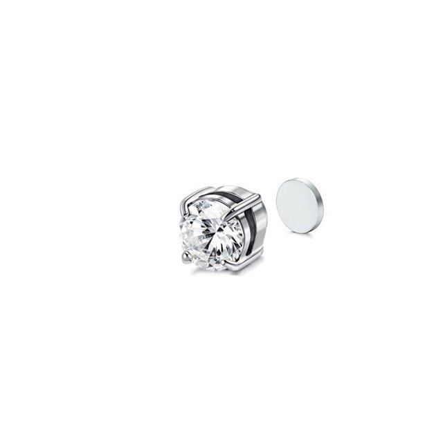 Pendientes de tuerca magnéticos Unisex, pendientes redondos con Clip no perforados, accesorio de moda sencillo para cada ocasión, 1 ud. Gao Jinjia LED