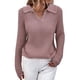 thumbnail image 1 of Suéter De Punto Para MujerPoliéster De Suéter De Solapa Para Mujer De Color Sólido Para Otoño Invierno ANGGREK Otros, 1 of 5
