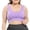 #0316-Purple, variant on Xucatan Sports Bras for Women Front Closure, Moisture Wicking Athletic Shirts, Seamless Workout Wear, Supportive Gym Fitness Apparel Gift