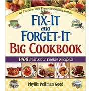 Fix-It and Forget-It Big Cookbook: 1400 Best...by Phyllis Good HARDCOVER 2008