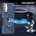 thumbnail image 2 of for Samsung Galaxy Note20 Case with Metal Ring Kickstand for Women & Men, Heavy-Duty Protection Shockproof Bumper Cover Case for Samsung Galaxy Note 20 TY Blue, 2 of 18