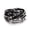 A4:Black Beads(Double Wrap), variant on Leather Wrap Bracelets for Women, Boho Multi-Layer Crystal Beads Bracelet Birthday Jewelry Valentine's Day Christmas Gift