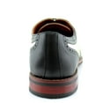 thumbnail image 5 of Ferro Aldo Arthur MFA139001D Mens Wingtip Oxford Spectator Dress Shoes, in Black & White, Men's Size 8.5, 5 of 8