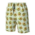 thumbnail image 5 of Naloa Avocado Doing Sport Men's Beach Shorts, Surfing shorts, Swim trunks, Quick Dry Swim Trunks for Surfing Beach Fun - Large, 5 of 9