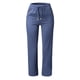 thumbnail image 2 of WILLBEST Pantalones Casuales para Mujer, Cintura Alta, Pierna Ancha, Color Liso, Cómodos, con Cordón Elástico, Pantalones Largos de Pierna Recta con Bolsillos Extra Grande, 2 of 3