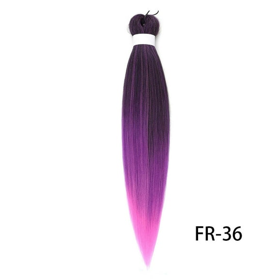 XmhyTop 3PCS 26 Inch Pre-Stretched Synthetic Braiding Hair, Knotless Twist Extensions with Vibrant Colored Options for Easy Styling, FR-Y