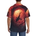 thumbnail image 5 of Haiem Shark Underwater Vortex Men's Casual Shirts Short Sleeve Button Down Shirts Fashion Textured Summer Beach Shirt-3X-Large, 5 of 7