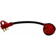 thumbnail image 1 of Valterra Power Cord Adapter A10-3030D90 Mighty Cord; For Connecting RV Power Inlet To Standard Power Source; 30 Amp Male To 30 Amp Female; 30 Amp; Detachable; 90 Degree Female Locking Connectors, 1 of 5
