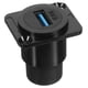 thumbnail image 2 of Adaptador de acoplador de mamparo USB hembra de montaje en panel de carcasa de conector USB 3.0, 2 of 5