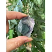 WHOLESALE Raw Rainbow Fluorite, Natural Rainbow Fluorite Stone, Natural Rough Rainbow Fluorite, Rainbow Fluorite Healing Crystal (Rainbow Fluorite, 0.25 Pound)