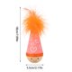 thumbnail image 3 of Gato interactivo de madera con balanceo para gatos de interior, se endereza solo, con sombrero y, 3 of 4