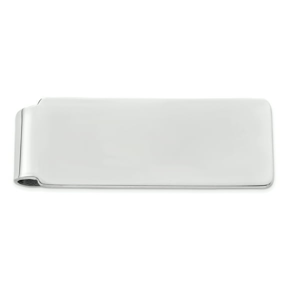 925 Sterling Silver Rhodium-plated Money clip