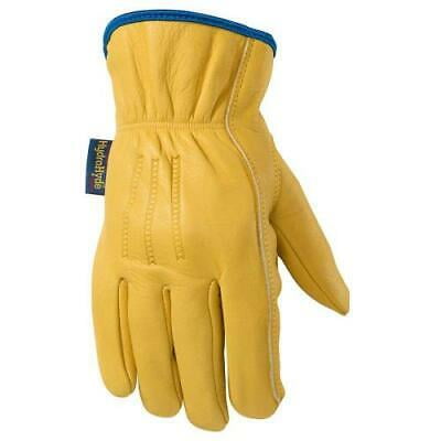 

Wells Lamont Men s Cowhide Leather Heavy Duty Work Gloves Gold L 1 pair