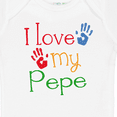 thumbnail image 4 of Inktastic Pepe Grandkids Handprints Boys or Girls Baby Bodysuit, 4 of 5