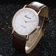 thumbnail image 2 of Reloj de correa de dos pines Reloj de mujer para hombre Reloj de cuarzo para estudiantes, 2 of 6