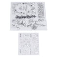 thumbnail image 4 of Timbres Transparents, Forme Unique Design Transparent pour Album Photo pour Carte de Vœux, 4 of 8