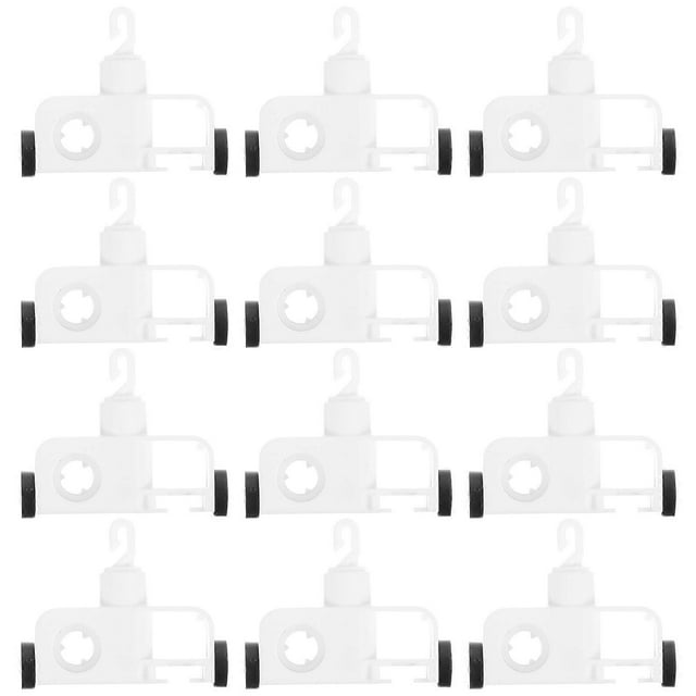 Blind Accessories Vertical Blind Carrier Repair Kit Silent Operation Modern Style For Bedroom Living Room Office School 12Pcs