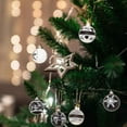 thumbnail image 5 of Christmas Ornaments, Holiday Decorations, Plastic Electroplated Hanging Balls Set for Christmas Tree, Durable Lightweight Design for Indoor and Outdoor Use, 5 of 7