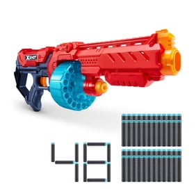 XSHOT Excel Turbo Fire Blaster by ZURU - Outdoor Blaster with 48 Darts for Ages 8 