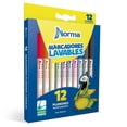thumbnail image 2 of Marcadores Norma Lavables 12 Piezas, 2 of 3
