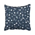 thumbnail image 1 of RYLABLUE Handwritten Calligraphic with Heart and Letters L O V E Modern Love Brush Lettering Pillowcase 20x20 inch, 1 of 1