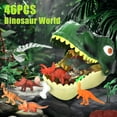 thumbnail image 2 of 46pcs Dinosaur Toys Playset for Kids- 26Pack Realistic Jurassic Dinosaurs Figures with Eggs&Trees&Fence, Educational Play Figure Playset for, Create a Simulation Dinosaur World, Gift for Boys, 2 of 7