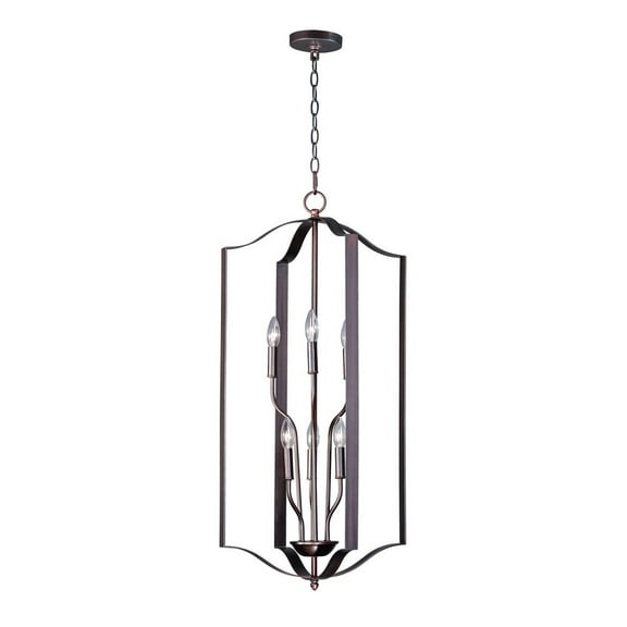 Maxim Provident 6-Light Chandelier - Oil Rubbed Bronze - 10038OI