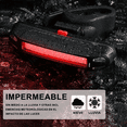 thumbnail image 3 of 2pz Luces Usb Recargable Led Estrobo Para Bicicleta 5 Modos Lab.G, Rojo y Azul, 3 of 5