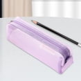 thumbnail image 3 of Estuche organizador con cremallera para lápices de athleticsshop2018, bolsa portátil para lápices. Violeta, 3 of 5