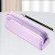 thumbnail image 3 of Estuche multiusos para lápices, ligero, de nailon, porta lápices, bolsa de material escolar para Violeta, 3 of 5
