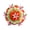 A, variant on Nnndbs Artificial Memorial Wreath, 40cm Sympathy Chrysanthemum Wreath for Cemetery Grave Headstone Outdoor Funeral Decoration`