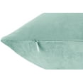 thumbnail image 5 of Nestl Velvet Throw Pillow Covers Solid Rectangle Soft Decorative Pillow Cover for Sofa, 12" x 20", Mint, Pack of 4, 5 of 8