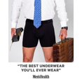 thumbnail image 4 of Boxer bóxer con soporte Ball Hammock y bolsa para hombres en negro, 4 of 5