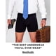 thumbnail image 4 of Boxer bóxer con soporte Ball Hammock y bolsa para hombres en negro, 4 of 5