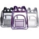 thumbnail image 3 of Mochila Transparente Con Correa Ajustable, Bolso Escolar De Moda De Pvc, Bolsos De Hombro Multibolsillos De Gran Capacidad, Bolsos De Hombro Para La Universidad Y El Hogar Kearding AP007151-01, 3 of 6