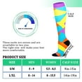 thumbnail image 5 of 6 Pairs Medical Sport Compression Socks - 15-20mmhg Graduated Knee-High Support for Men & Women, Ideal for Soccer, Running, and Nurses, 5 of 7