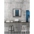 thumbnail image 3 of Marmont Hill Blue Wooden Door Framed Painting Print, 3 of 6
