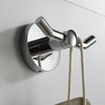 thumbnail image 6 of Kraus Bathroom Towel Hooks, Chrome, 3.56"L, 6 of 8
