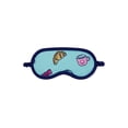 thumbnail image 3 of Wonder Nation Girls Short Sleeve Button Front Pajama Top and Pants Set with Eyemask, 3-Piece, Sizes 4-18, 3 of 3