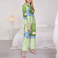 thumbnail image 3 of Sikiie Frog Amanita Mushroom Pajamas for Women Set, Womens Pajama Sets, Lounge Sets for Women, 2pjs for Women-XX-Large, 3 of 7