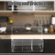 thumbnail image 5 of GOOHOCHY Porta utensilios de acrílico transparente: organizador portátil de cubiertos con asa de acrílico para encimeras, picnics, fiestas y cocinas., 5 of 8
