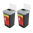 thumbnail image 1 of Boîte de Rangement pour Lames, Conteneur de Rangement pour Lames avec Couvercle Ouvrable pour Seringues, 1 of 8