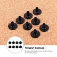 thumbnail image 3 of HORIALENCE 8Pcs Black Plastic Cymbal Stand Sleeve Set Drum Parts for Cymbal Damage Prevention, 3 of 8