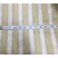 thumbnail image 2 of 100% silk organza gold and ivory stripe fabric 54quot; by the yard [11074], 2 of 4