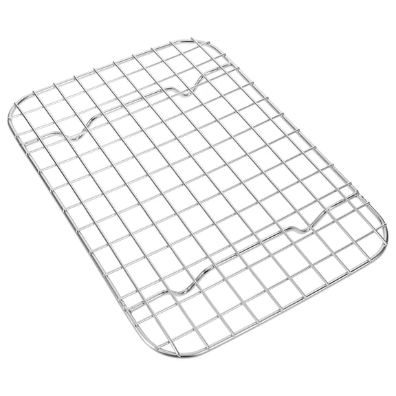 LOLIPPYY Stainless Steel Cooling Rack Plated Silver for Baking and Grilling Heavy Duty