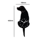 thumbnail image 5 of Reloj de pared silencioso con diseño moderno minimalista y movimiento silencioso para perros., 5 of 8