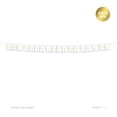 thumbnail image 2 of OMG XOXO Love We Do I Do Gold Ink Wedding Pennant Party Banner, 2 of 2