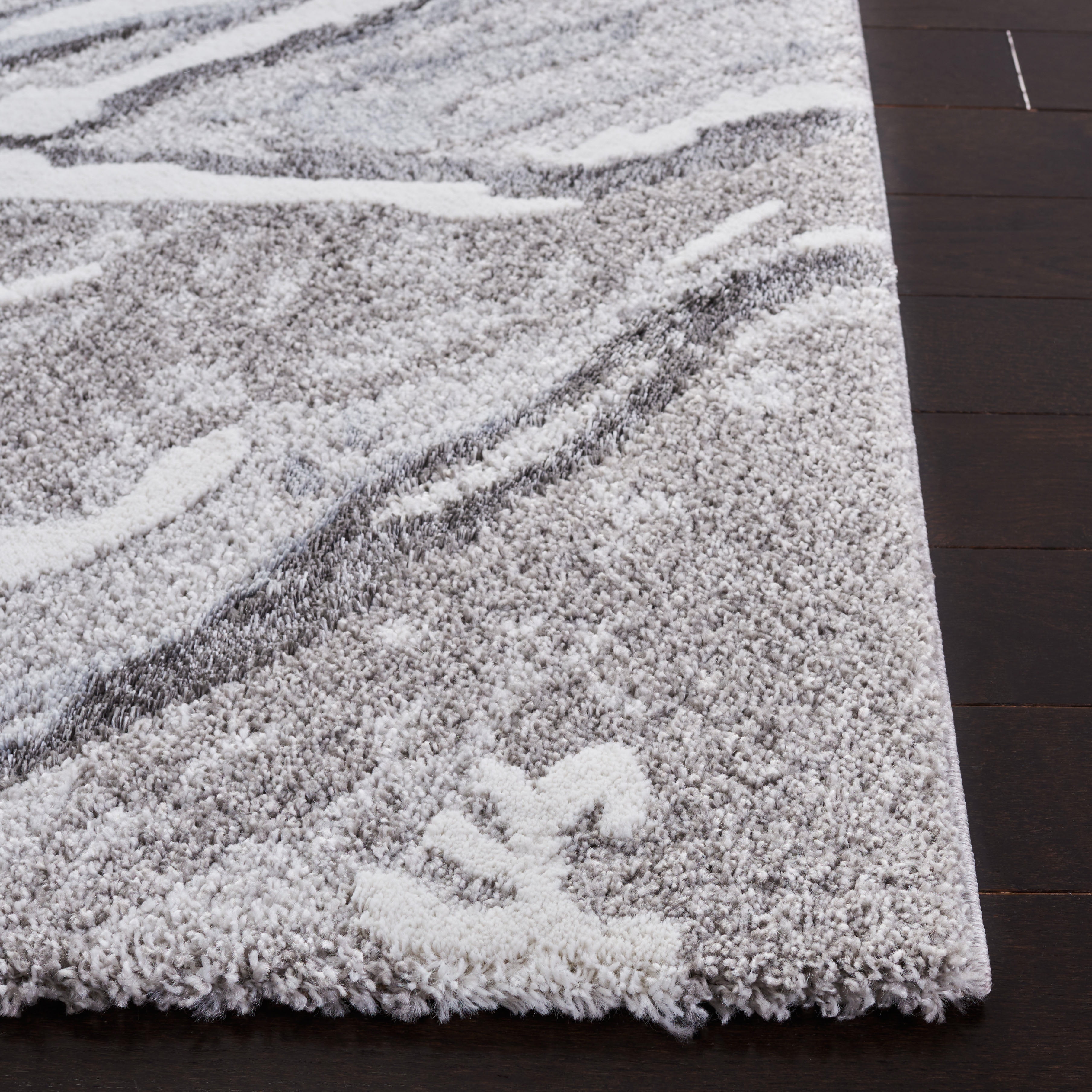 SAFAVIEH Century Hyde Camouflage Area Rug, Grey/Blue, 2'7" x 5'