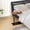 natural, variant on Danolapsi Side Table Sofa Tray for Couch, 360° Swivel Laptop Stand,Tiltable Desktop & Height Adjustable End Table, c Shaped End Table with Heavy Metal Base, Applicable to Bedside, Recliner