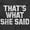 Dark Heather, variant on Classic That's What She Said Quote Men's Graphic T Shirt Tees Brisco Brands L